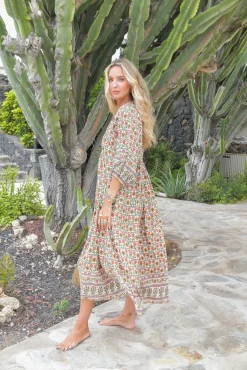 Vestido midi Boheme