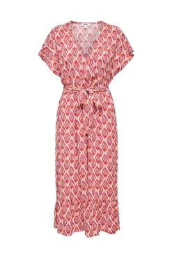 Vestido midi camiseiro