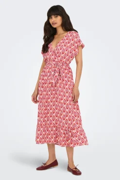 Vestido midi camiseiro