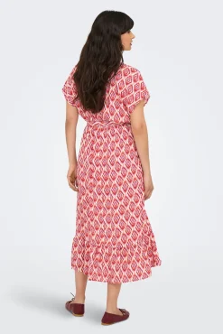 Vestido midi camiseiro
