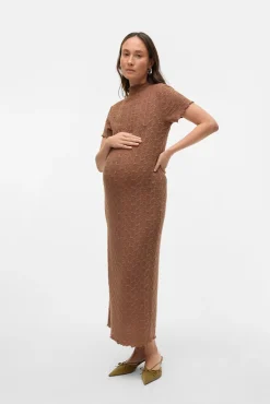 Vestido midi maternidade