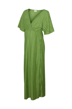 Vestido midi maternity e amamentação