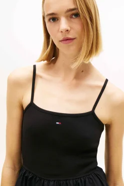 Vestido mini de alças
