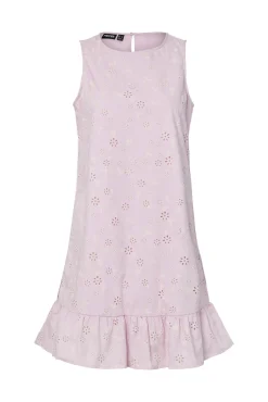 Vestido mini manga cava