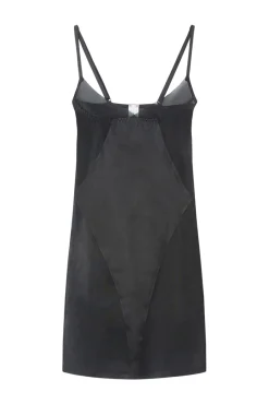 Vestido modelador tule preto