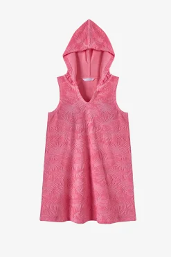 Vestido toalha de praia para menina